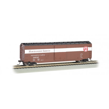 ** Bachmann 19411 x 1 50' Sliding Door Box Car Pennsylvania - Merchandise Service