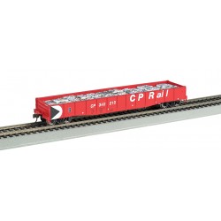 ** Bachmann 71907 x 1 50'6" Drop-End Gondola CP Rail with Crushed Cars Load