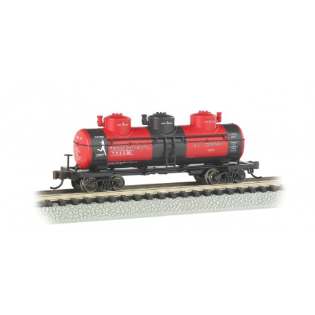 ** Bachmann 17154 x 1 3-Dome Tank Car Transcontinental Oil Company