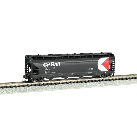 ** Bachmann 17555 x 156’ ACF 4 Bay Centre-Flow Hopper CP Rail