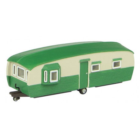 ** Graham Farish 42-0032 Scenecraft  x 1 28' Static Caravan (Pre-Built)