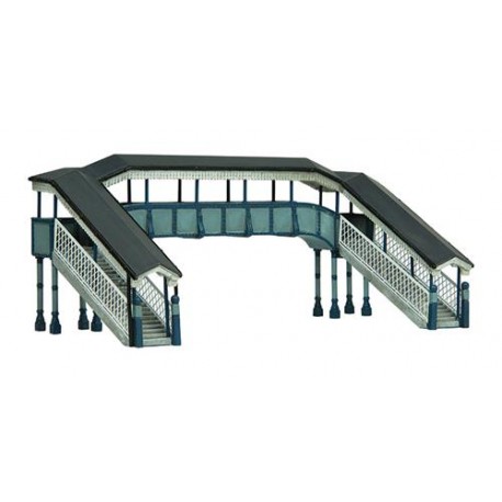 ** Graham Farish 42-0061  x 1 Scenecraft Twin Track Footbridge (Pre-Built)