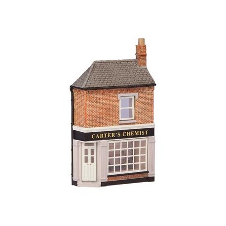 ** Graham Farish 42-245  x 1 Scenecraft Low Relief Corner Chemists (Pre-Built)
