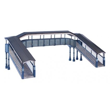 ** Bachmann 44-0061  x 1 Scenecraft Twin Track Footbridge (Pre-Built)