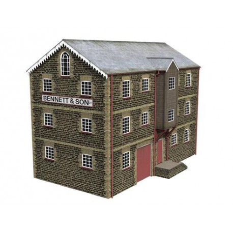 ** Bachmann 44-0079  x 1 Scenecraft Grain Warehouse (Pre-Built)