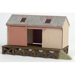 ** 	 Bachmann 44-006 x 1 Scenecraft Corrugated Goods Shed (Pre-Built)