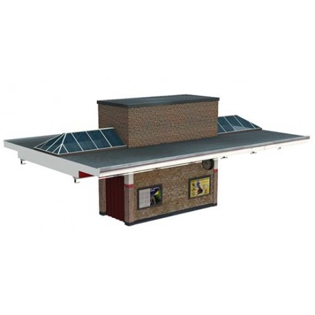 ** Bachmann 44-065  x 1 Scenecraft Art Deco Platform Centre Building (Pre-Built)