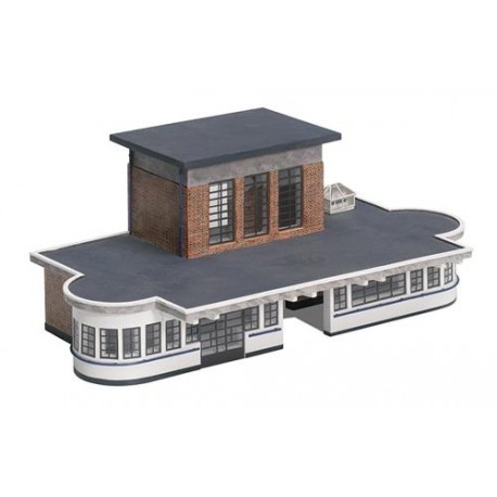 ** Bachmann 44-066  x 1 Scenecraft Art Deco Station Building (Pre-Built)
