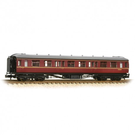 ** Graham Farish 374-537  x 1 Hawksworth 2nd Class Corridor BR Maroon