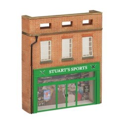 ** Bachmann 44-272  x 1 Scenecraft Low Relief Stuarts Sports Shop (Pre-Built)