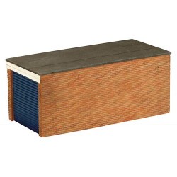 ** Bachmann 44-084  x 1 Scenecraft Flat Roof Garage (Pre-Built)