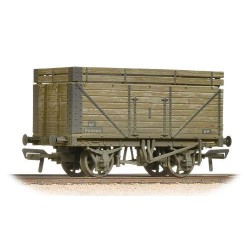 ** Bachmann 37-209  x 1 8 Plank Wagon with Coke Rails BR (Refurbished with P No)