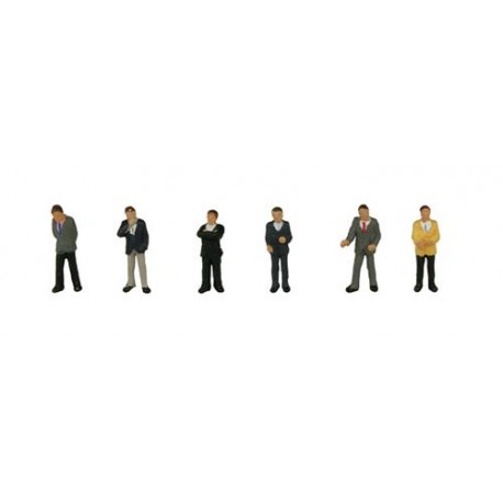 ** Graham Farish 379-300  x 1 Business People (6) Figure Set