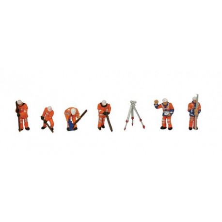 ** Graham Farish 379-310  x 1 Permanent Way Workers (6) Figure Set