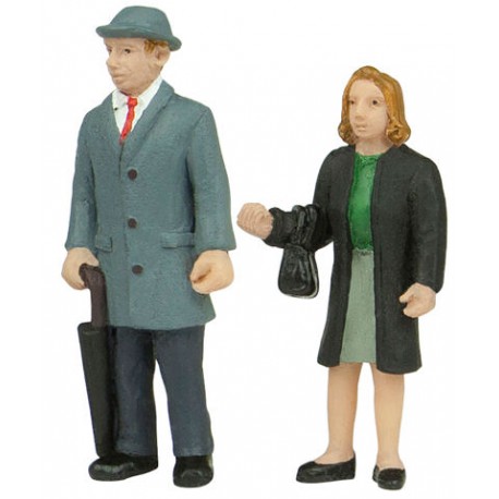 ** Bachmann 47-408 Standing Passengers A (2) Figure Set