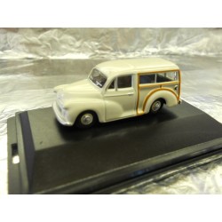 ** Oxford Diecast 76MMT001 Morris Minor Traveller Old English White