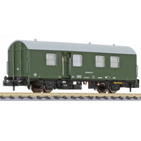 ** Liliput 265032 Departmental Van, Type Wohn-Schlafwagen 434, Green, DB AG, Ep.VI
