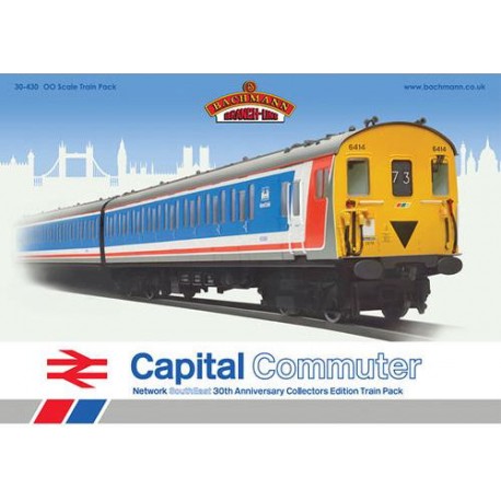 ** Bachmann 30-430 Capital Commuter Train Pack