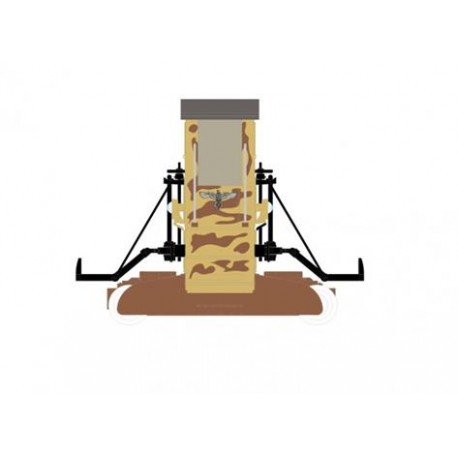 ** Rivarossi HR2784 DRB Breuer Shunting Tractor Camouflage II