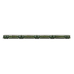 ** Rivarossi HR4294 CSD Bi-Level Articulated Coach Set (4) IV