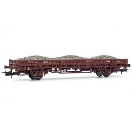 ** Rivarossi HR6305 DB Flat Wagon w/Ballast Load IV