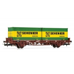 ** Rivarossi HR6414 DB Schenker Container Wagon IV