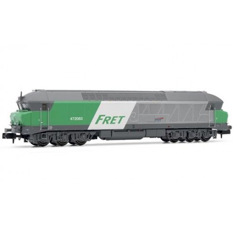 ** Arnold HN2385 SNCF Fret CC72000 Diesel Locomotive V