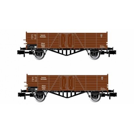** Arnold HN6382 DRG Open Wagon Set (2) II