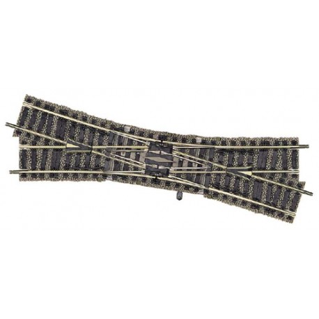 ** Fleischmann 6165 Profi Track Right Hand Double Slip 18 Degree 200mm