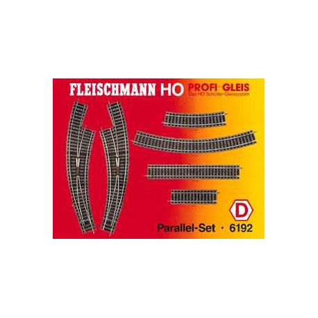 ** Fleischmann 6192 Profi Track Parallel Set D