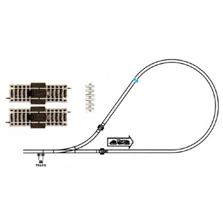 ** Fleischmann 6199 Profi Track Reverse Loop Set