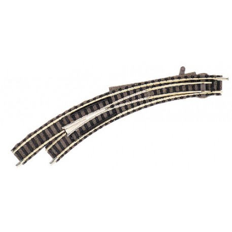 ** Fleischmann 9168 Profi Track Left Hand Curved Live Frog Turnout