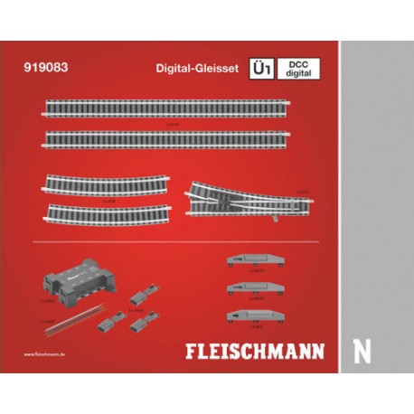 ** Fleischmann 919083 Profi Digital Track Set U1