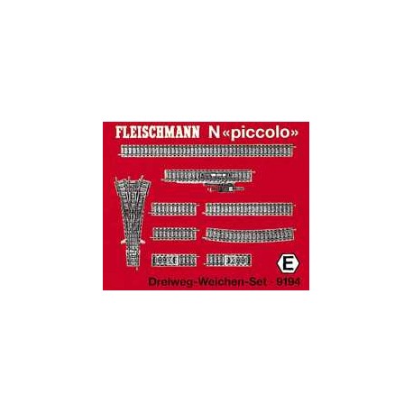 ** Fleischmann 9194 Profi Track Three Way Point Set E