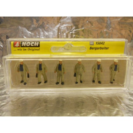 ** Noch 15042  Miners (6) Figure Set