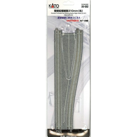 ** Kato 20-052 Unitrack (WA310PC-R) CS Dual RH Widening Track 310mm