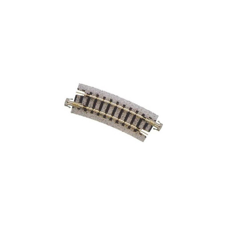 KATO N ÉCHELLE Unitrack Single Curved line track R249-15° 4pcs 20-101