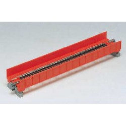 ** Kato 20-450 Unitrack (S186T) Straight Plate Girder Bridge Red 186mm