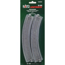 ** Kato 20-505 Unitrack (R249-45V) Curved Viaduct Track 45 Degree 2pcs
