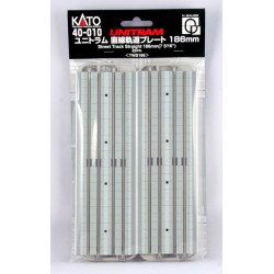 ** Kato 40-010 Unitram Double Track Straight TrackSection 186mm (2)