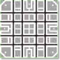 ** Kato 40-300 Unitram Double Track Crossing 90 Degree