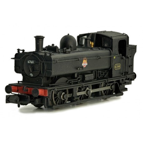 ** Dapol 2S-007-017 Pannier 6760 BR Black Early Crest Later Cab