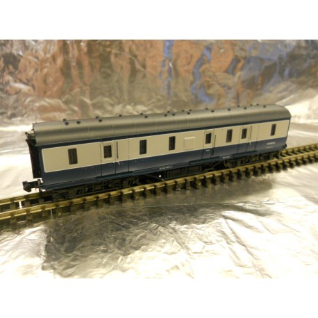 ** Graham Farish 374-891 Stanier 50' Full Brake Coach BR Blue/Grey