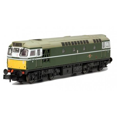 ** Dapol 2D-013-001 Class 27 D5401 Green Small Yellow Panels