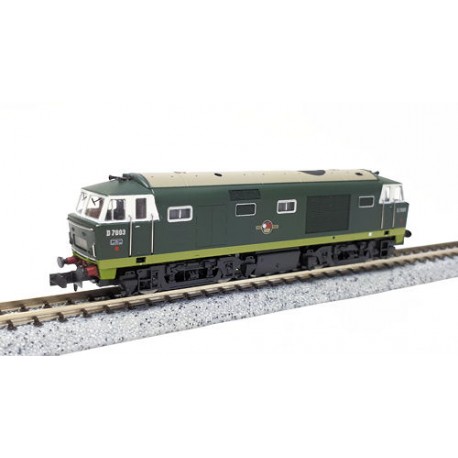 ** Dapol 2D-018-007 Class 35 Hymek D7003 Two Tone Green BR Late Crest