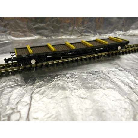 ** Graham Farish 377-604 80t BDA Bogie Bolster Railfreight Metals with Load