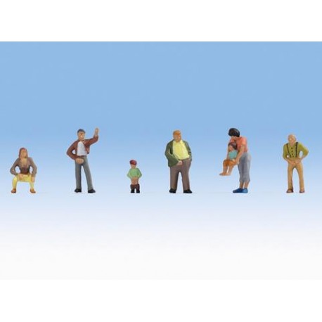 ** Noch 15561 Toliet Break (6) Figure Set