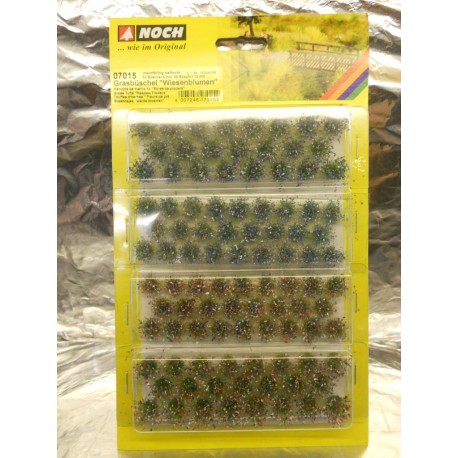 ** Noch 07015 Meadow Flowers Grass Tufts 6mm (52) and 12mm (46)