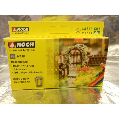 ** Noch 14228 Rose Arches (2) Laser Cut Minis Kit