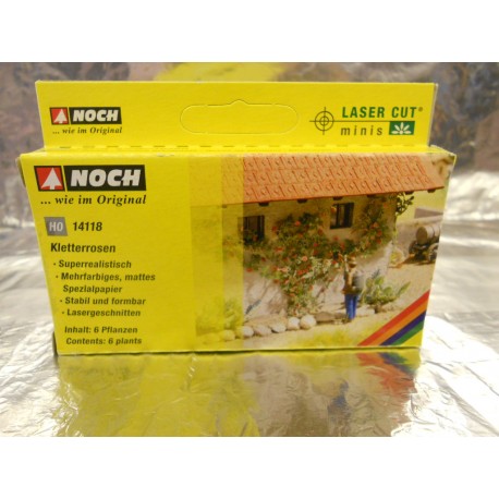 ** Noch 14118 Roses (6) Laser Cut Minis Kit